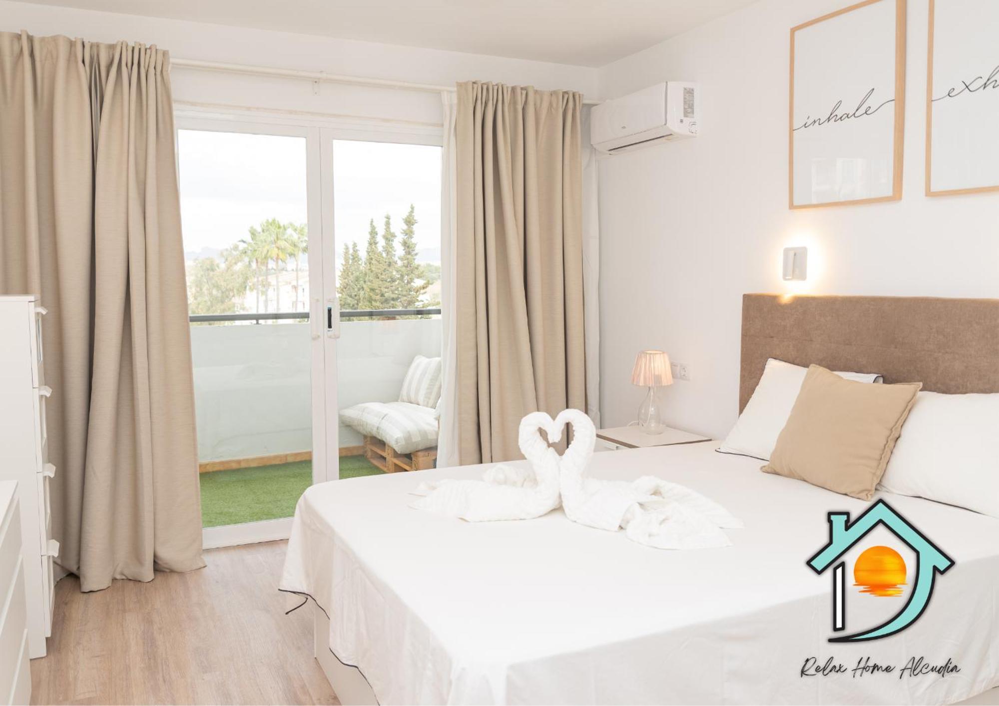 New Apt Relax Home A 150 M Del Mar Wifi Y Piscina Port de Alcudia  Exterior foto